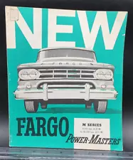 1950s Fargo Trucks M-Series D100-D700 Sales Salesman Showroom Brochure 6pgs