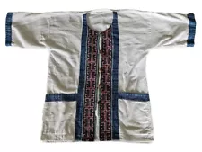 Hand Embroidered Shirt Ukrainian Vyshyvanka Sorochka Men Size L Super Suki