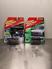 Johnny Lightning 1961 Pontiac Catalina & 1967 Buick GS 400