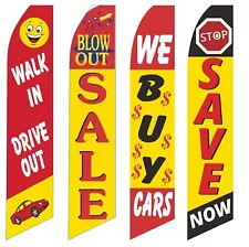 Used Cars Flag Windless Swooper 4 Lot Set Auto Save Walk In Drive Sale We Buy