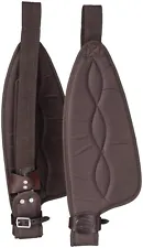 Western Saddle Synthetic Replacement Fenders - Adults - 22" - Brown