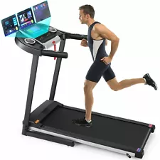 Treadmill 3.25HP Electric Cardio Running Machine Incline Foldable for Home U.Sð