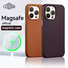 Clearance Sale for Magsafe Case Original Leather for iPhone 14 12 13 Pro Max 12