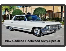 1962 Cadillac Fleetwood Sixty-Special 4 Door Auto Refrigerator / Tool Box Magnet