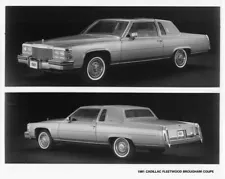 1981 Cadillac Fleetwood Brougham Press Photo 0175