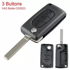 315Mhz 3 Button Replacement Key Case fits for Citroen C4 C5 C6 C8 Xsara Picasso