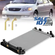 For 2003-2008 Toyota Corolla Toyota Matrix Pontiac Vibe 1.8 L Aluminum Radiator (For: 2004 Toyota Corolla)