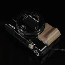 Wood Wooden Camera Shutter Release Butoon Hand Grip For Sony RX100 M6 M7 M5 M4