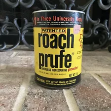 NEW Vintage Roach Prufe/Proof Roaches 1 lb Can 1980 Copper Brite (Worn Package)