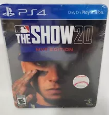 MLB The Show 20 MVP Edition PS4 *NEW* Steelbook Loose Disc