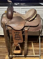 Used 13” Corriente Youth Trophy Roping Saddle - Excellent Condition