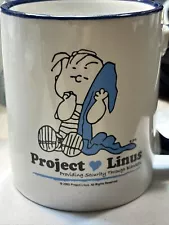 Project Linus mug Provided Security Through Blankets Mugs Cup Coffee, Tea 1999!￼