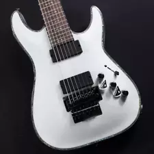 SCHECTER C-7 FR Hellraiser AD-C-7-FR-HR WH White with gig bag