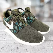 Nike Roshe One Iguana Sail Loden Bamboo Aztec 2015 RARE Size 9.5 655206-213