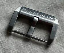 Blancpain GENUINE OEM 20MM Pin Buckle Brushed Stainless Steel for Fifty Fathoms