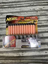 NEW 2008 Nerf N-Strike Vulcan EBF-25 Refill Pack 25 Darts And Belt