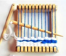 5x5-inches 3 Piece Weaving Mini Mini Loom Kit