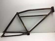 Prewar Elgin Bicycle Men’s Motobike Frame 28” Wooden Wheel Bike Original