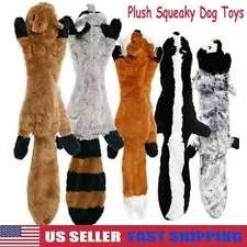 Dog Squeaky Toys Durable Plush Toy for Puppy Large Small Dogs Pets Squeaker USA