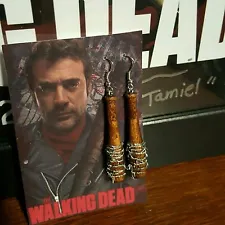 Negan Lucille Bat Prop/Replica ***Earrings*** ~~The Walking Dead~~***NEW***