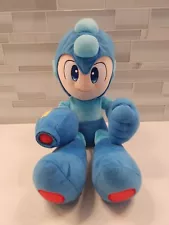 RARE 14" Capcom All Star Collection Mega Man Video Game Plush Doll Sanei