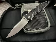 Microtech 160-10 Socom Elite Clip Point Manual Stonewashed Plain Edge