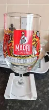 FOR SALE NEW LIMITED EDITION MADRI EXCEPTIONAL STREET ART PINT GLASS