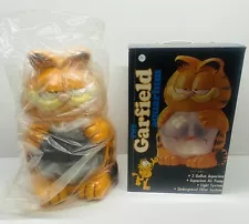 Vintage 1978 Garfield the Cat Lighted 2 Gallon Fish Tank Aquarium With Box