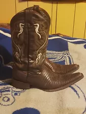 Mr. Western Mexican Boots Size 27 Brown