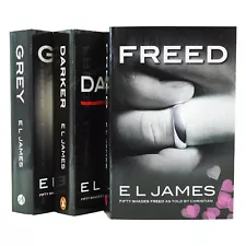 Fifty Shades of Grey, Darker & Freed -Trilogy - 3 Books - E L James- Brand New