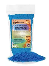 Premium 20-20-20 All-Purpose Soil Fertilizer- Ideal for Flowers, Plants & Vegies