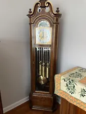 Herschede Model 250 Grandfather Clock - Original with factory papers. Serviced.