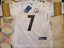 Ben Roethlisberger Super Bowl XL Reebok Sewn On Numbers Steelers Jersey Size 50