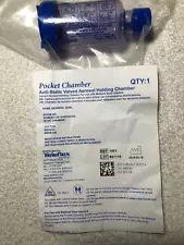 Anti-Static Valved Aerosol Holding Chamber for use with Metered Dose Inhalers