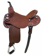 15.5 inch New Martin BTR Western Barrel Saddle 10095