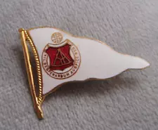 YACHT CLUB BURGEE FLAG PENNANT SAILING MASONIC SYMBOL ENAMEL BADGE