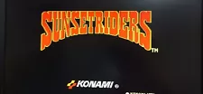 Authentic Sunset Riders 2 - player PCB KONAMI ARCADE CLASSIC