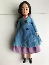 1960s Vintage Doll Mary Poppins Coat Faded For Replacement/Parts/Repair TLC