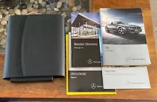 MERCEDES SLK OWNERS MANUAL HANDBOOK WALLET PACK 200 250 350 AMG R172 2011-2016