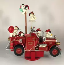 Enesco Small World of Music, "On The Spot Fire Department", #591025, 1991, NIB