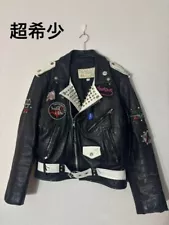 GUNS N ROSES leather double Rider jacket SIZE 36 Used in japan