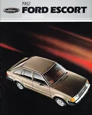 1982 Ford Escort 24-page Original Car Dealer Sales Brochure Catalog