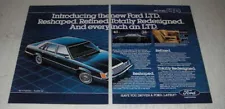 1983 Ford LTD Ad - Reshaped Refined Redesigned