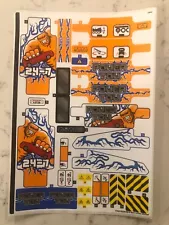 LEGO STICKER SHEET for 42128 Heavy-Duty Tow Truck, New & Genuine