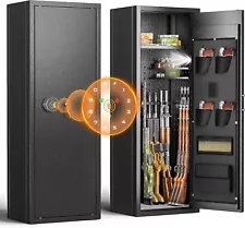 10-12 Gun Rifle Safe for Home Rifle and Pistols, Long Gun Safes for Rifle and Sh