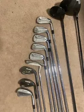 Mixed bag Golf Clubs for sale, with free Cleveland putter valued $100