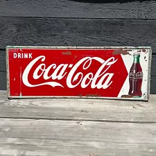 Old Original Coca-cola Sign - 31-3/4" x 11-7/8"