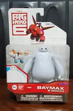 Year 2015 Disney Big Hero 6 Movie 4.5 Inch Tall Figure - White BAYMAX with Mochi