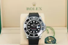 Rolex 126600 Sea-Dweller 43mm RED 50th Anniversary Ceramic Black Dial Steel