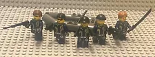 LEGO Minifigures Lot 5 Agents Army Guys Minifigs Spy Weapons Soldiers